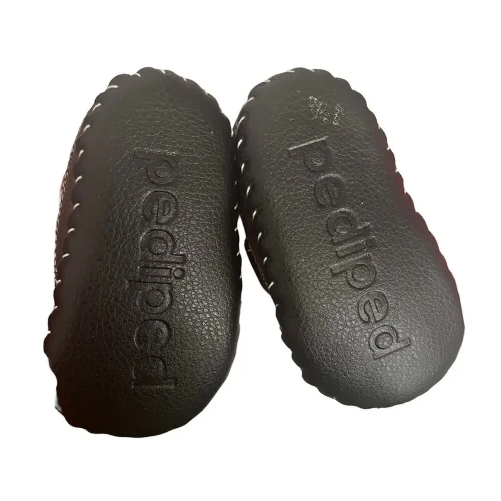 Pediped Originals Martian Sandals In Chocolate Brown Size 0 - 6 Months
